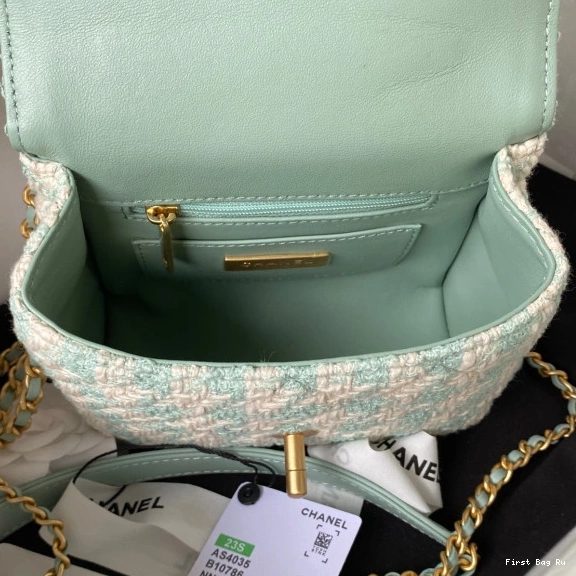 Firstbag Ru TOP HANDLE WITH CHANEL BAG FLAP 0803